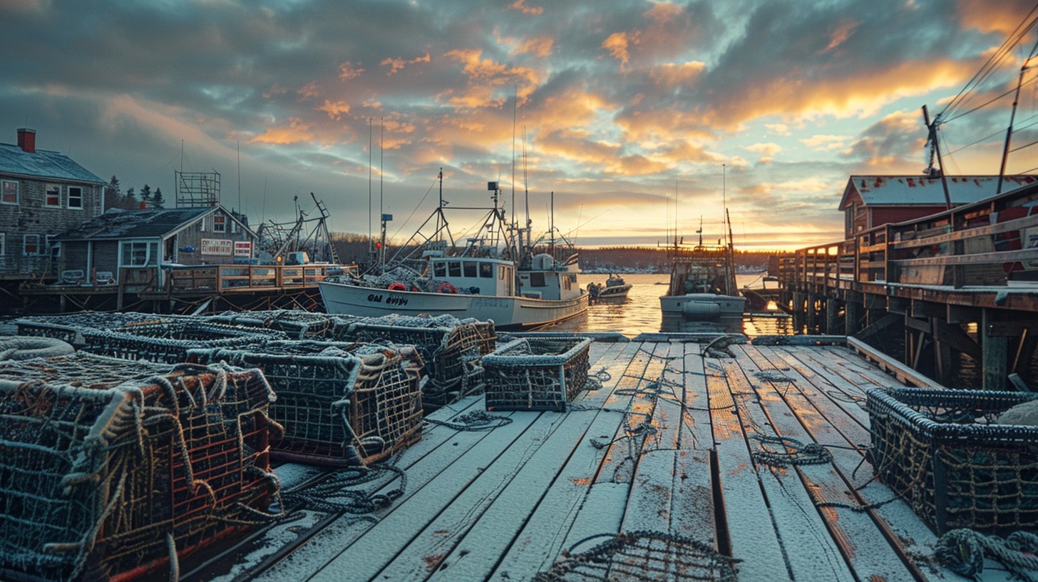 Free Sunset Harbor Scene Image - Sunset, Harbor, Boats | Download at ...