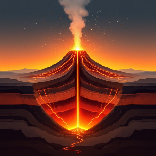 Underground Volcano Free Volcano's Inner Fire Image - Volcano, Magma, Eruption | Download ...
