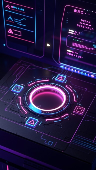 Free Neon Control Void Image - Cyberpunk, Neon, Futuristic | Download ...