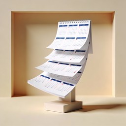 Free Floating Calendar Design Image - Calendar, Planner, Organizer ...