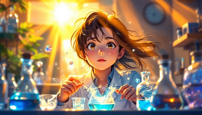 Free Science Meets Magic Image - Scientist, Scholar, Anime | Download ...