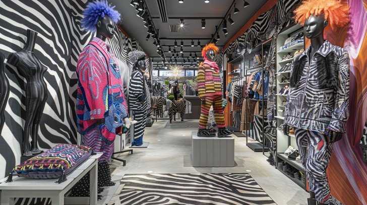 Free Vibrant Fashion Store Image - Fashion, Boutique, Zebra | Download ...