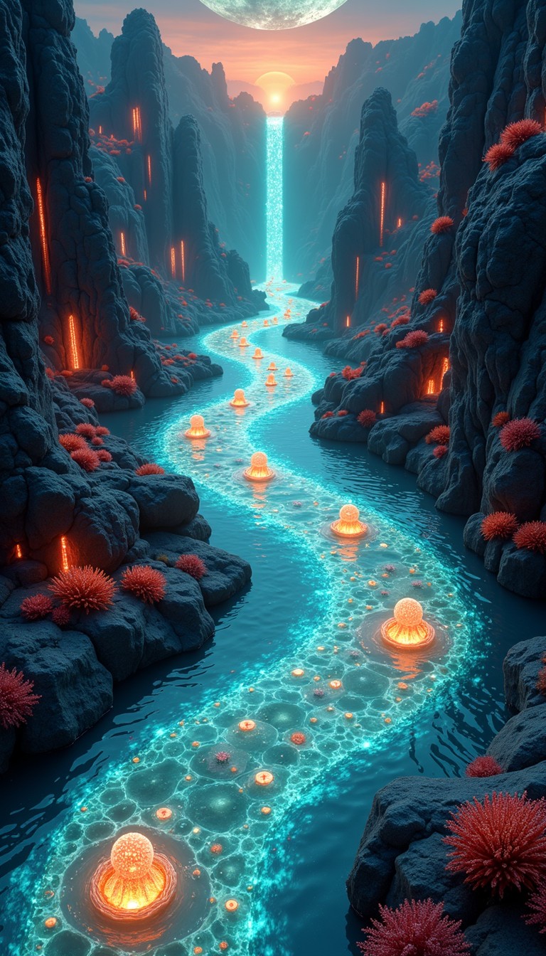 Free Cosmic River Journey Image - River, Luminous, Fantasy | Download ...