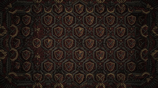 Free Battle Shield Tessellation Image - Geometric, Pattern, Shields ...