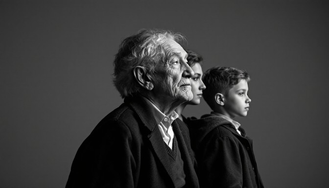 Free Generations Through Time Image - Generations, Portrait, Monochrome ...