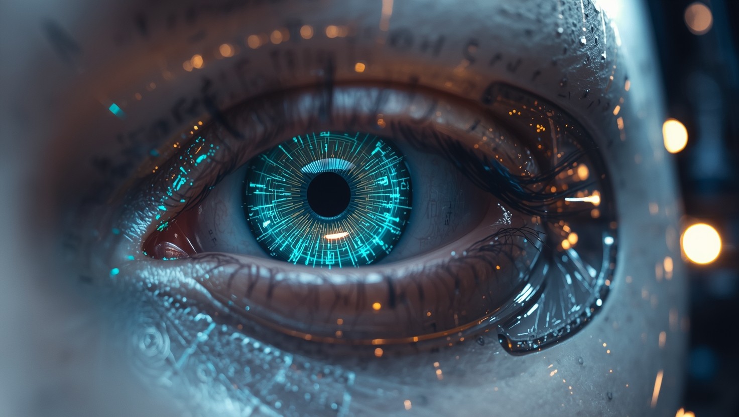 Free Synthetic Consciousness Eye Image - Eye, Android, Teal | Download ...