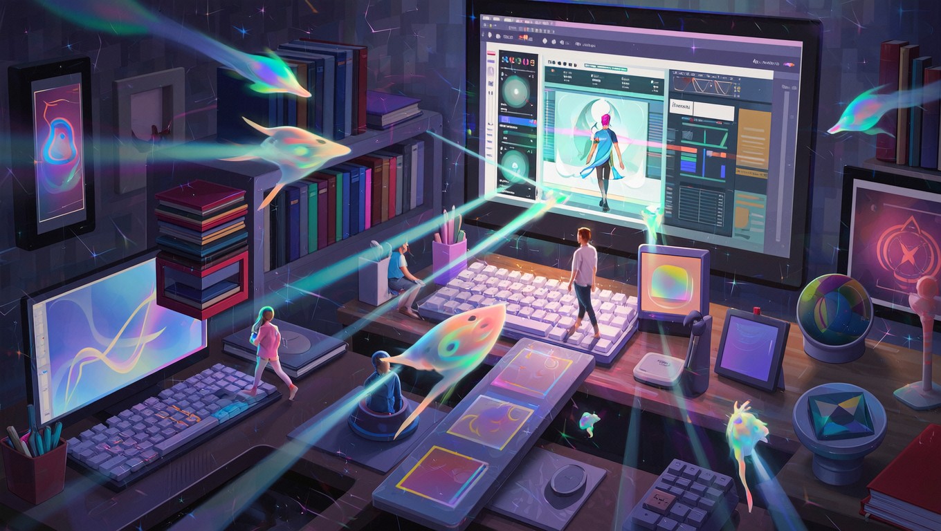 Free Digital Magic Unleashed Image - Surreal, Dreamscape, Digital ...