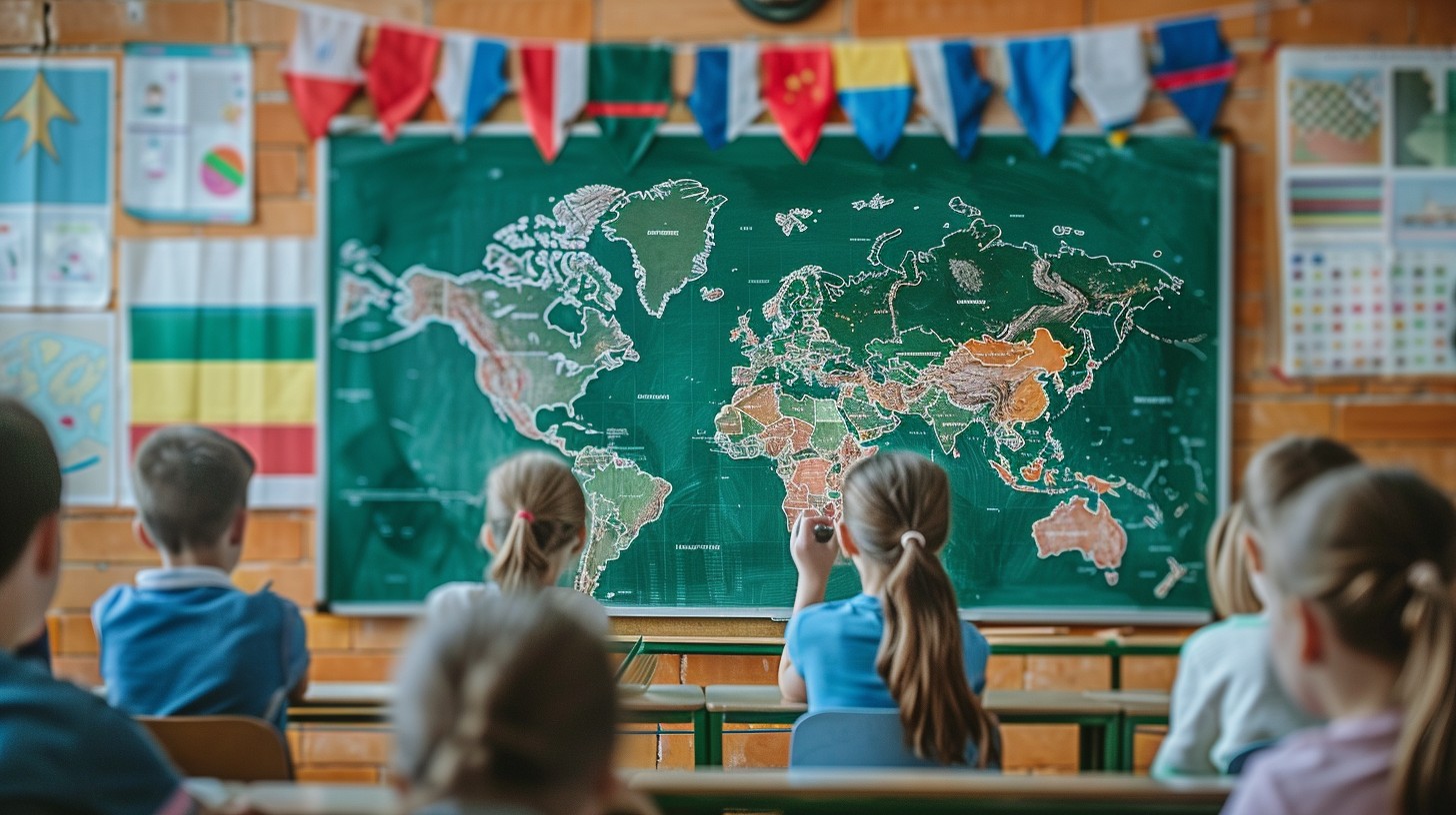 Download Classroom Geography Lesson Image - Education, Classroom ...