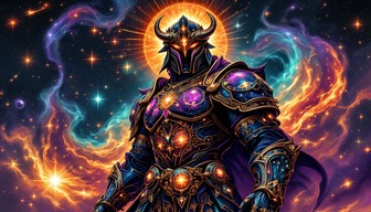 Free Cosmic Warrior Guardian Image - Warrior, Cosmic, Celestial ...