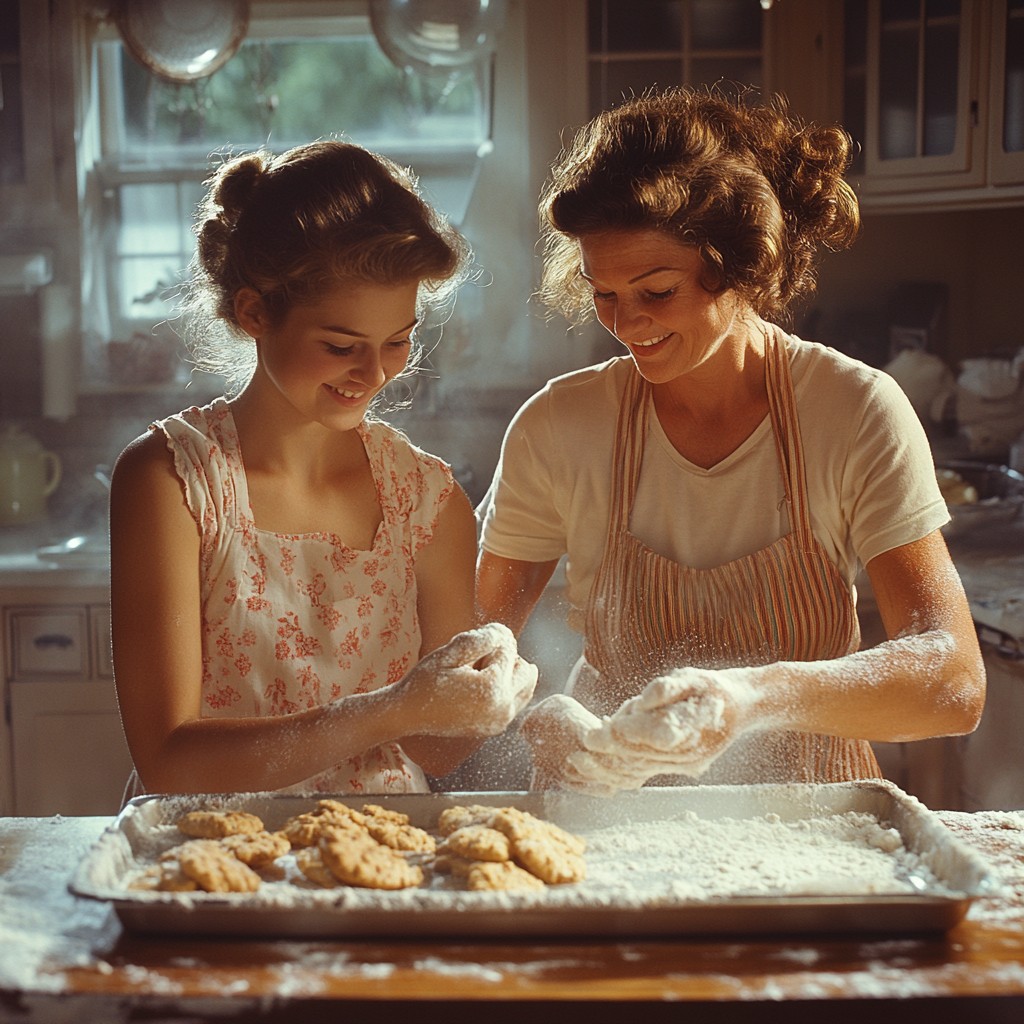 Free Baking together happily Image - Baking, Kitchen, Cookies ...
