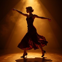 Free Dramatic Red Dance Image - Dancer, Silhouette, Performance ...