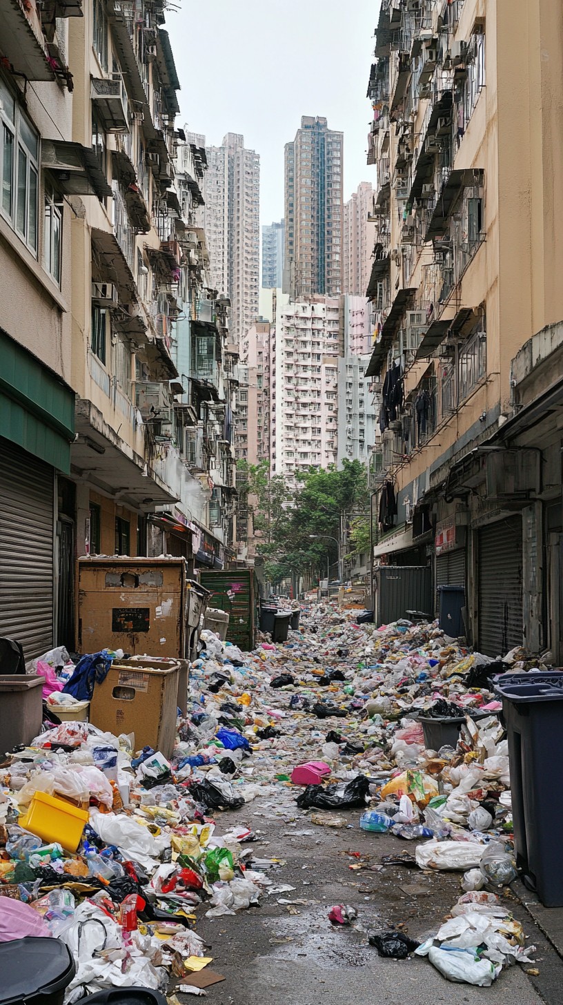 Free Urban garbage overload Photo - Urban, Garbage, Alley | Download at ...
