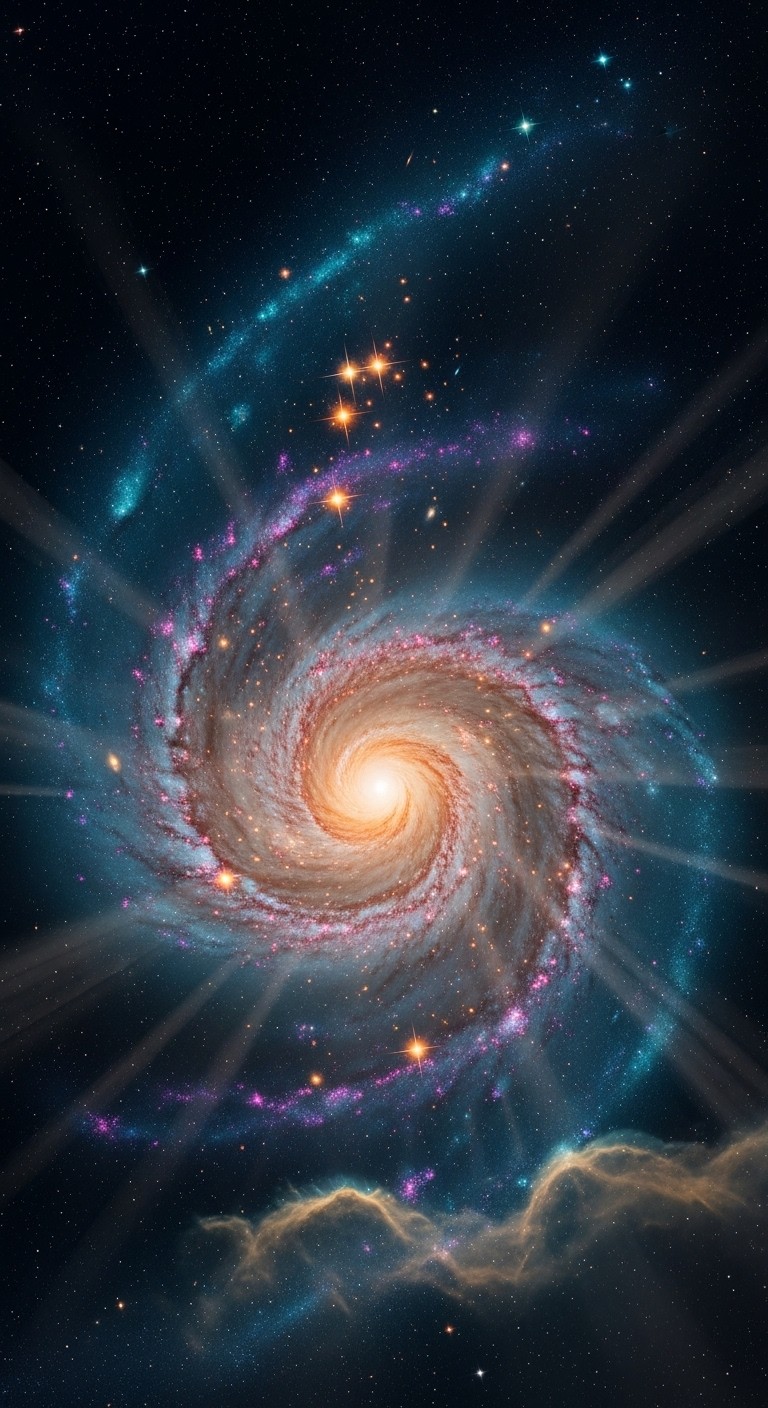Vortex Galactic Free Majestic Galaxy Vortex Image - Galaxy, Spiral, Cosmic | Download ...