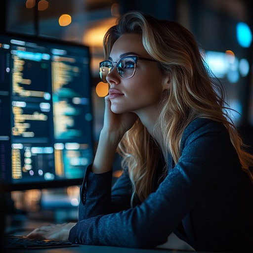 Free Focused tech professional Image - Technology, Woman, Computer ...