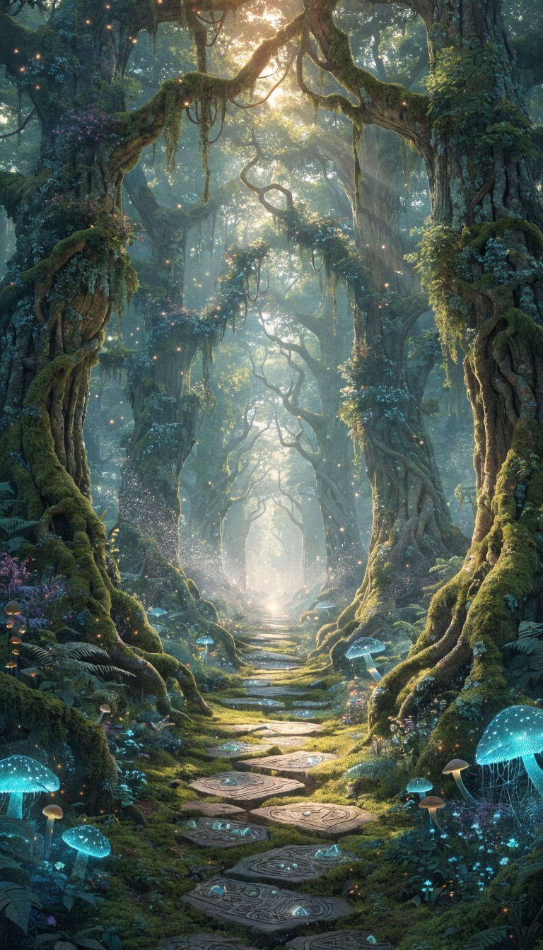 Free Enchanted Forest Pathway Image - Enchanted, Forest, Pathway ...
