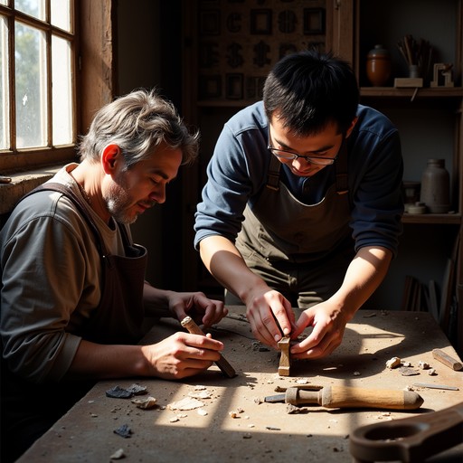 Free Craft knowledge transfer Image - Craftsmanship, Workshop, Artisan ...
