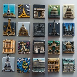 Free Souvenir Fridge Magnets Image - Souvenirs, Travel, Magnets ...