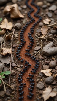 Ant Wandering Free Winding Ant Trail Image - Ants, Trail, Nature | Download at StockCake