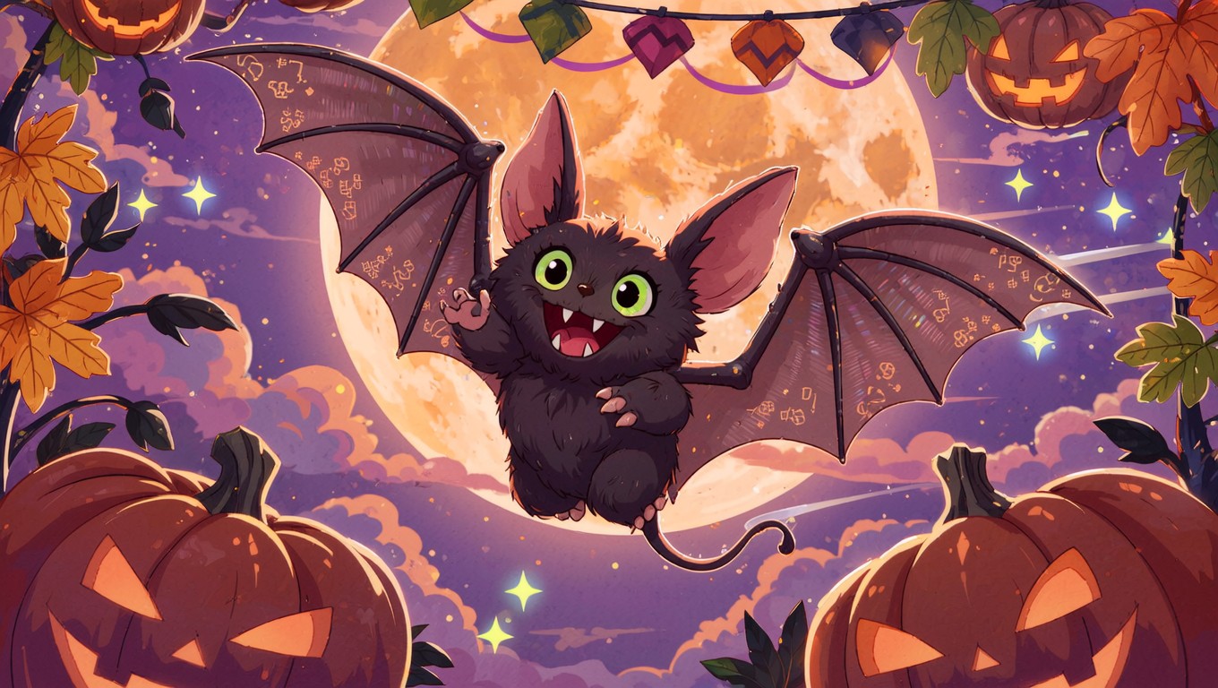 Free Cute Anime Bat Image - Anime, Manga, Bat | Download at StockCake