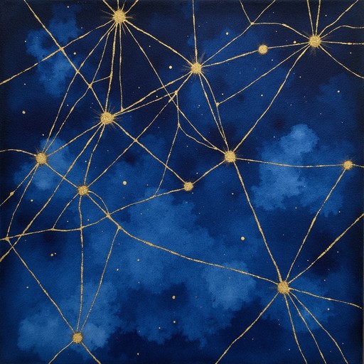 Free Golden Cosmic Web Image | Download at StockCake