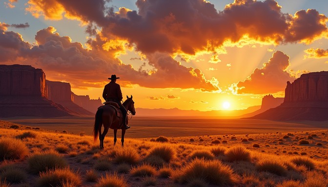 Free Lone Cowboy Journey Image | Download at StockCake