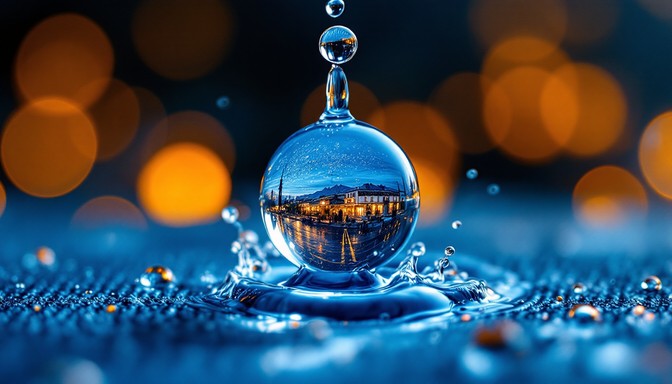 Free Blue Droplet Magic Image - Water, Droplet, Denim | Download at ...