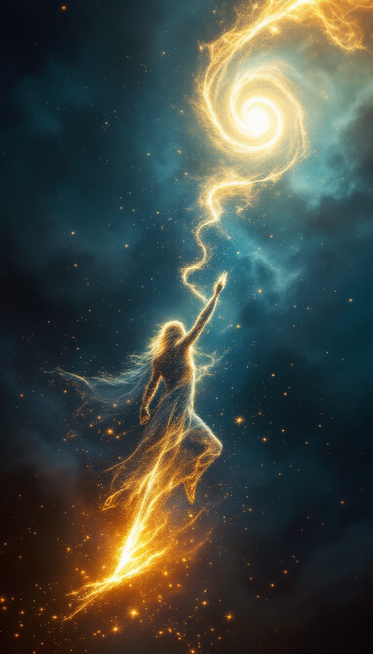 Free Celestial Warrior Ascends Image - Celestial, Warrior, Cosmic ...