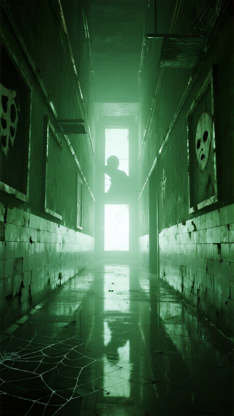 Free Vintage Horror Corridor Image - Hallway, Corridor, Vintage ...