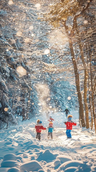 Free Winter Wonderland Fun Image | Download at StockCake
