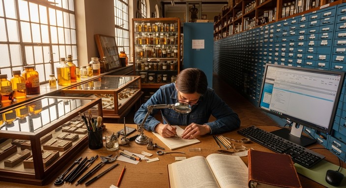Free Museum specimen cataloging Photo - Museum, Archive, Taxonomy ...