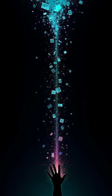 Free Digital Reality Dissolving Image - Digital, Fragments, Silhouette ...