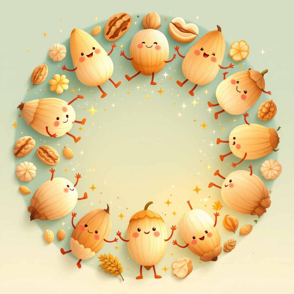 Dancing Nuts Free Dancing Nutty Friends Image - Whimsical, Nuts, Magical | Download ...