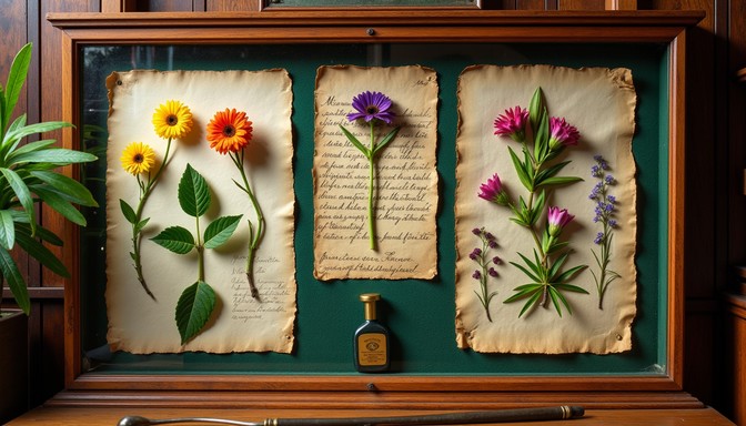 Sampling Flower Free Botanical Pressed Specimens Image - Botanical, Wildflowers ...