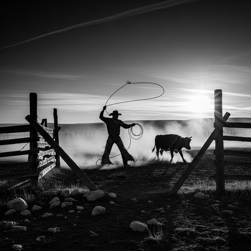 Free Cowboy with Lasso Image - Cowboy, Lasso, Barn | Download at StockCake