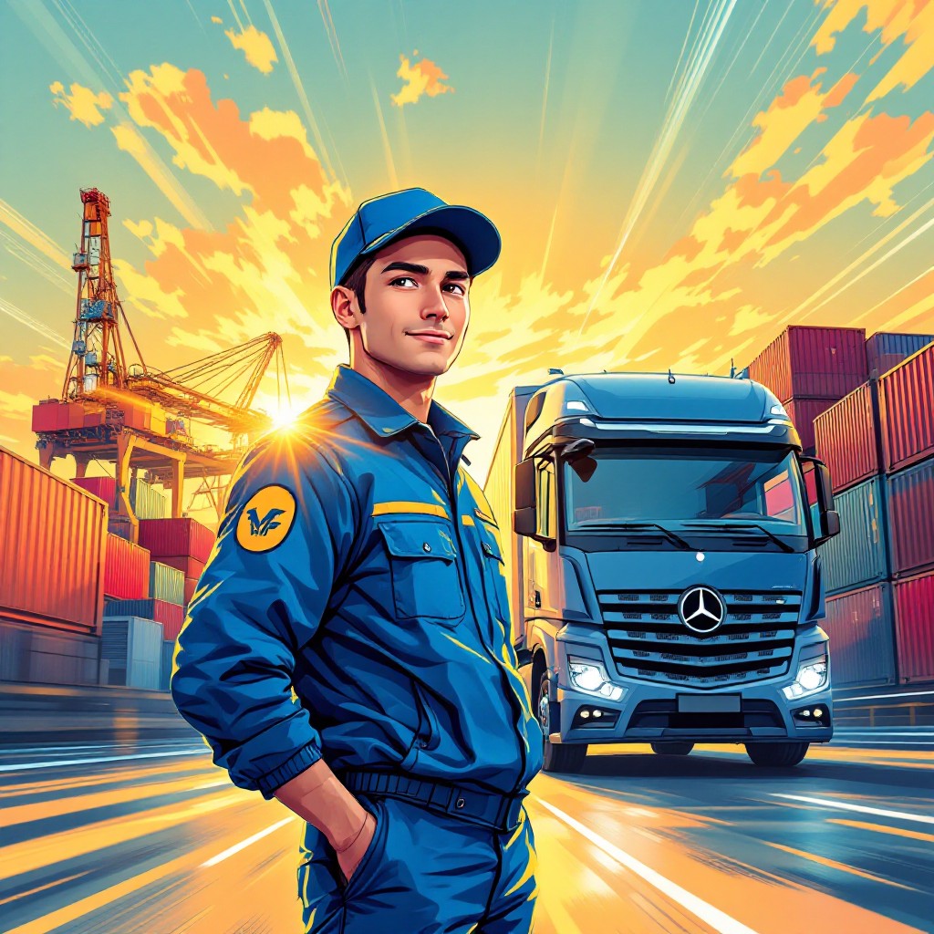 Free Delivery Driver Ready Photo - Delivery, Logistics, Transport ...