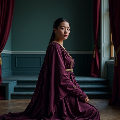 Free Regal Purple Portrait Image - Portrait, Burgundy, Purple ...