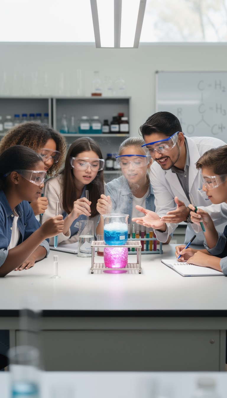 Free Learning Chemistry Together Image - Chemistry, Students ...