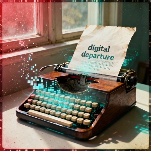 Free Vintage Celestial Awakening Image - Typewriter, Cosmic, Vintage ...
