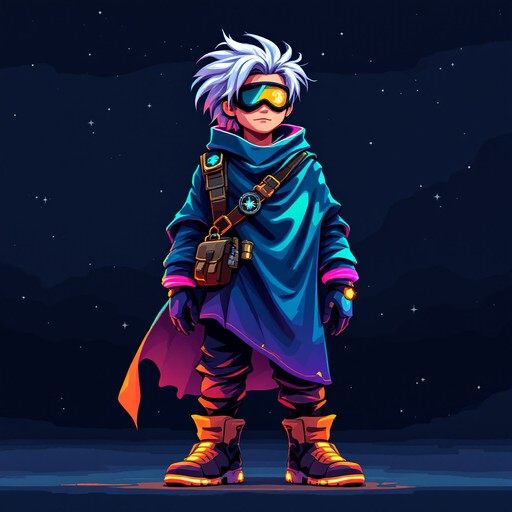 Free Future Pixel Traveler Image - Pixel, Character, Futuristic ...