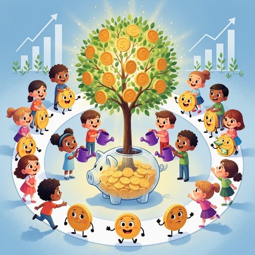 Free Money Tree Magic Image - Children, Education, Financial | Download ...