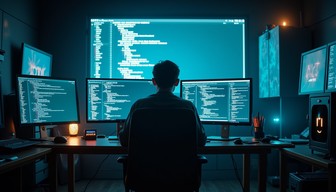 Free Code in Cyan Image - Programmer, Coding, Developer | Download at ...