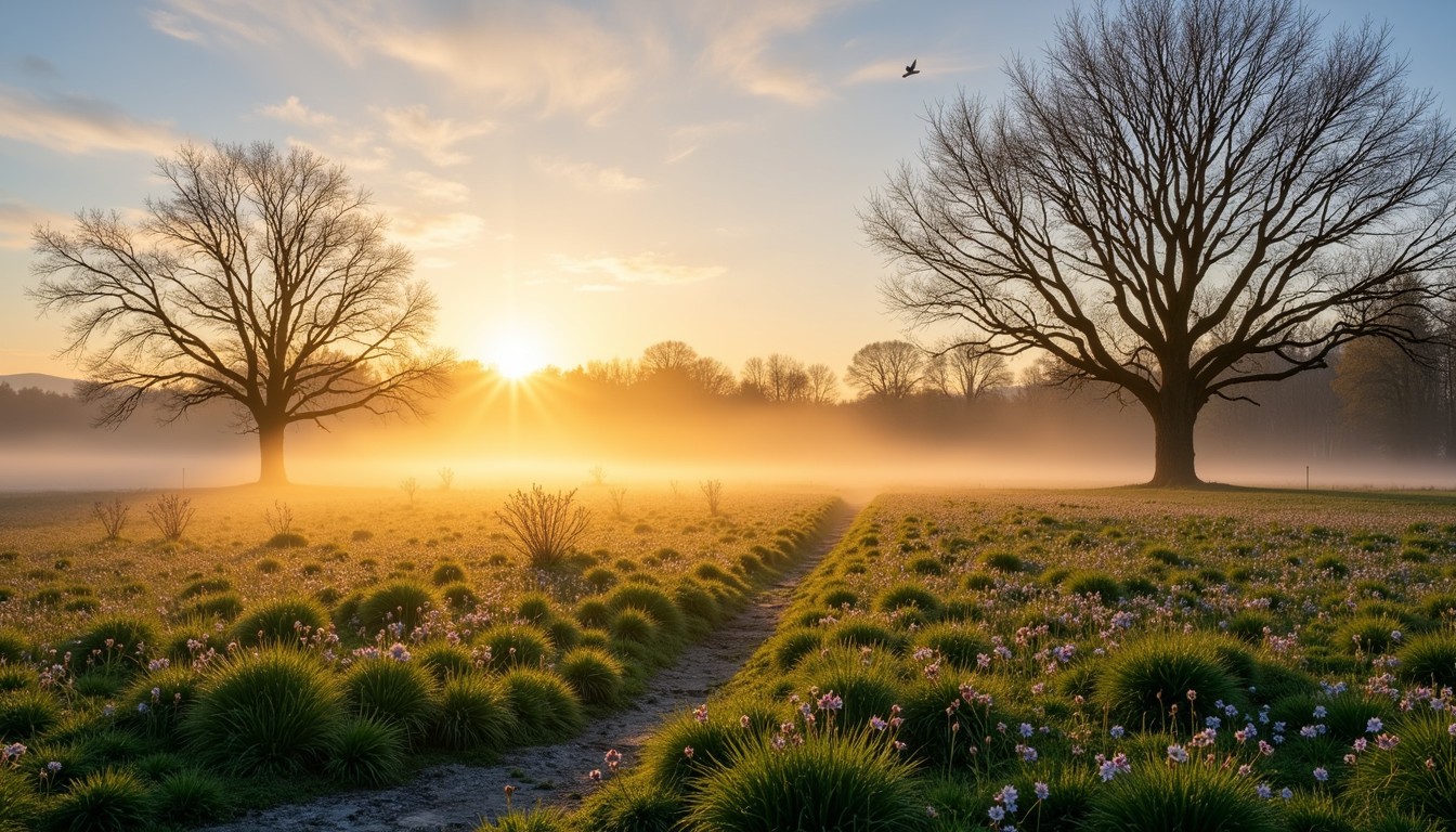 Spring Dawn Color Free Misty Spring Dawn Image - Sunrise, Mist, Dawn | Download at StockCake