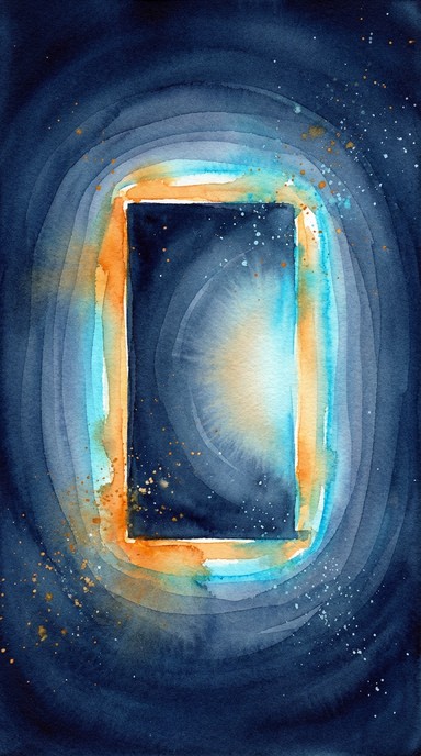 Blue Rectangular Portal Free Portal Between Worlds Image - Portal, Rectangular, Amber ...