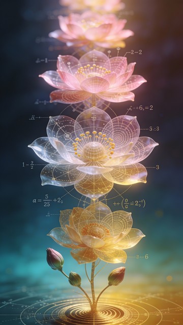 Free Mathematical Flower Symphony Image - Mathematical, Geometric ...