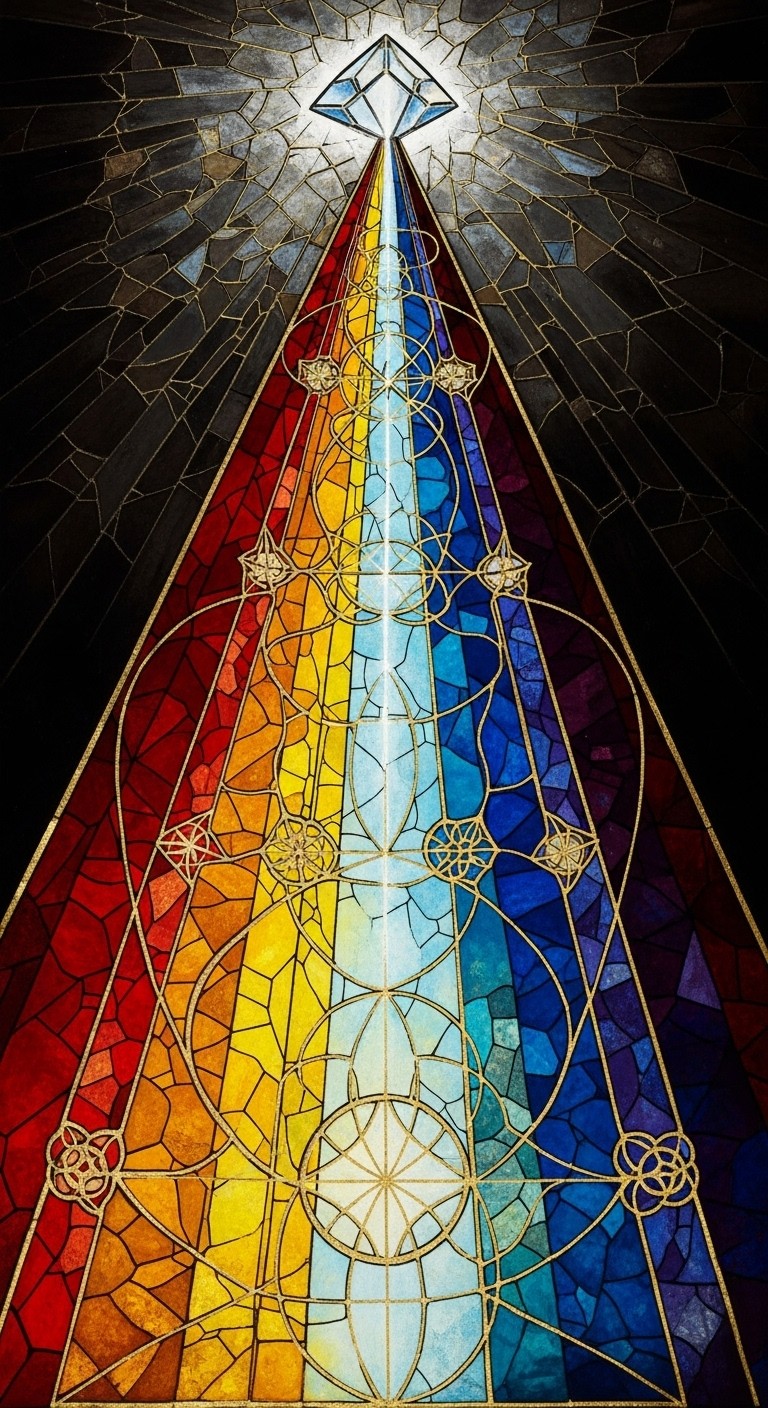 Free Divine Color Cascade Image - Stainedglass, Prismatic, Cathedral ...