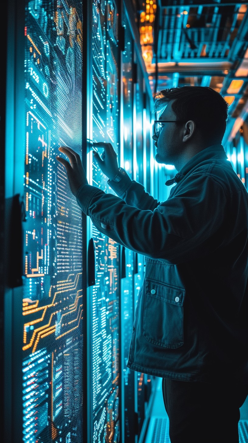 Free Data Center Technician Photo - Technology, Technician, Data ...