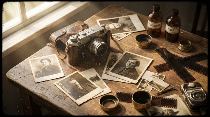 Free Vintage Photography Nostalgia Image - Camera, Film, Analog ...