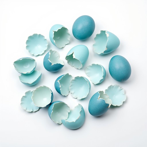 Free Turquoise Shell Spiral Image - Eggshells, Turquoise, Fragments ...