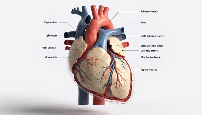 Free Heart Anatomy Exploded Image - Heart, Anatomy, Medical | Download ...