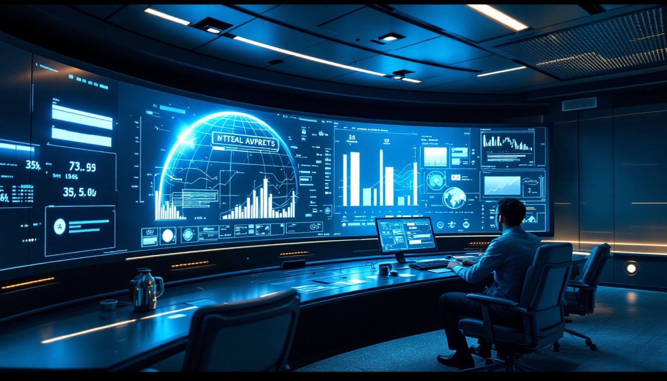 Free Futuristic Control Center Image - Futuristic, Digital, Control ...